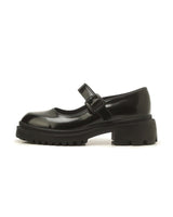 [JILLSTUART][24SS][Millie] Black strap platform Loafers _ BLACK (22.5~25.5) - コクモト KOCUMOTO