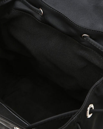 [JILLSTUART][24SS][New Nylon] Black nylon lightweight fabric backpack M 新商品 女性バッグ - コクモト KOCUMOTO