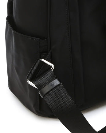 [JILLSTUART][24SS][New Nylon] Black nylon lightweight fabric backpack M 新商品 女性バッグ - コクモト KOCUMOTO