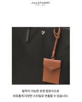 [JILLSTUART]Black heart-embellished shoulder bag 2種 ナイロン+PU - コクモト KOCUMOTO