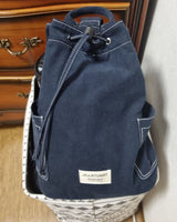 [JILLSTUART][Gelato] Navy Canvas Stitch Sling Bag 韓国人気/バックパック/リュックサック - コクモト KOCUMOTO