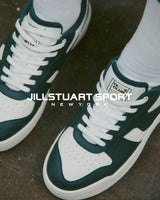 [JILLSTUART][TENYS CLUB] Color combination Leather Unisex Sneakers _ GREEN [23-28](JESO2F574) - コクモト KOCUMOTO