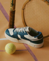 [JILLSTUART][TENYS CLUB] Color combination Leather Unisex Sneakers _ L.BLUE [23-28](JESO2F574) - コクモト KOCUMOTO