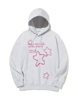 [KIRSH ] 23F/W KIRSH X MISAKI KAWAI ARTWORK POINT HOODIE [MELANGE GRAY] - コクモト KOCUMOTO