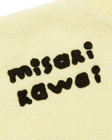 [KIRSH] 23F/W KIRSH X MISAKI KAWAI CROP SWEATSHIRT [LEMON] - コクモト KOCUMOTO
