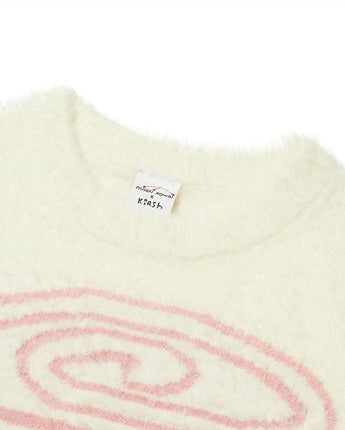 [KIRSH ] 23F/W KIRSH X MISAKI KAWAI MOHAIR KNIT [WHITE] - コクモト KOCUMOTO