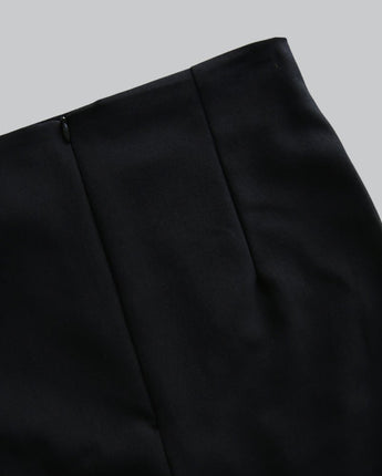 [LAROOM] 2022SS韓国ファッション SUMMER FRENCH SKIRT (BLACK) - コクモト KOCUMOTO