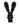 [LUV IS TRUE]人気AM RABBIT KEY RING(BLACK) - コクモト KOCUMOTO