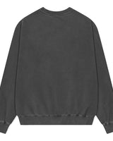 [MAHAGRID] 23F/W LOVE PUNK PIGMENT SWEATSHIRT CHARCOAL - コクモト KOCUMOTO