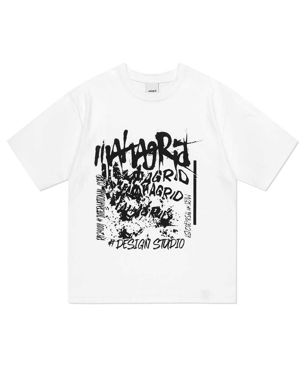 [MAHAGRID] [日本最安値] 23S/S CORP TEE WHITE - コクモト KOCUMOTO