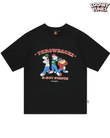 [MAHAGRID] [日本最安値] 23S/S THROWBACKS TEE BLACK - コクモト KOCUMOTO