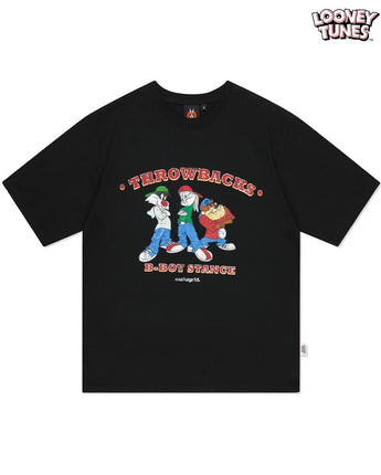 [MAHAGRID] [日本最安値] 23S/S THROWBACKS TEE BLACK - コクモト KOCUMOTO