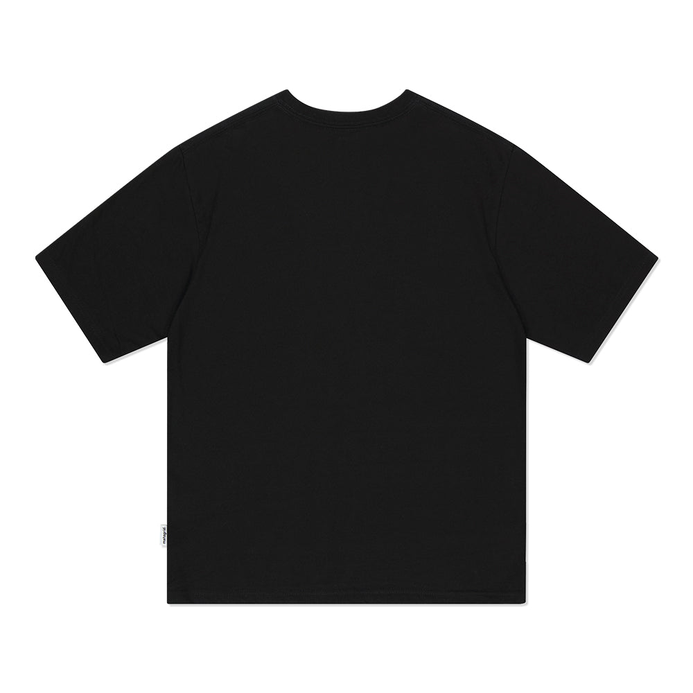 [MAHAGRID] [日本最安値] 23S/S THROWBACKS TEE BLACK - コクモト KOCUMOTO