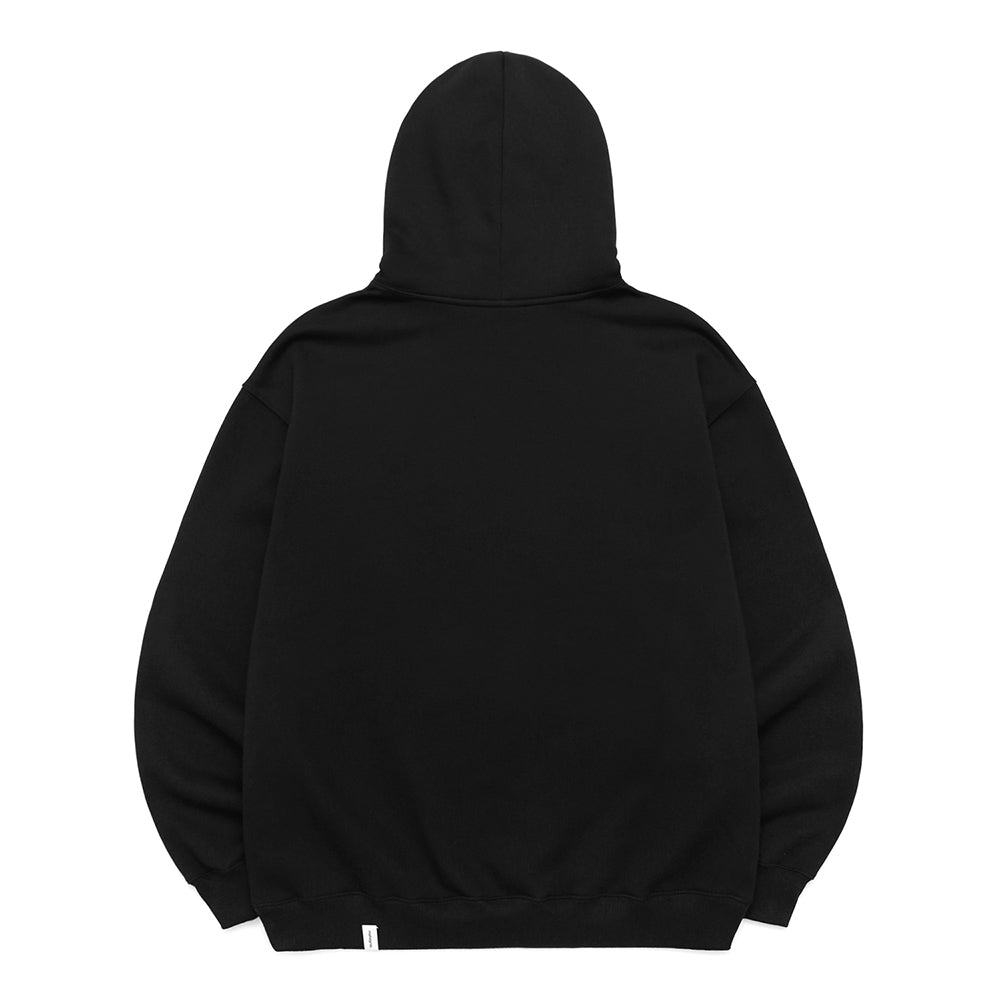 [MAHAGRID] [人気] COLLEGE LOGO HOODIE BLACK - コクモト KOCUMOTO