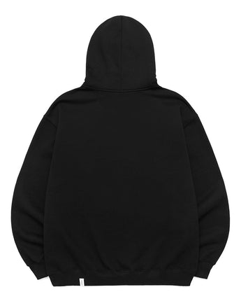 [MAHAGRID] [人気] COLLEGE LOGO HOODIE BLACK - コクモト KOCUMOTO