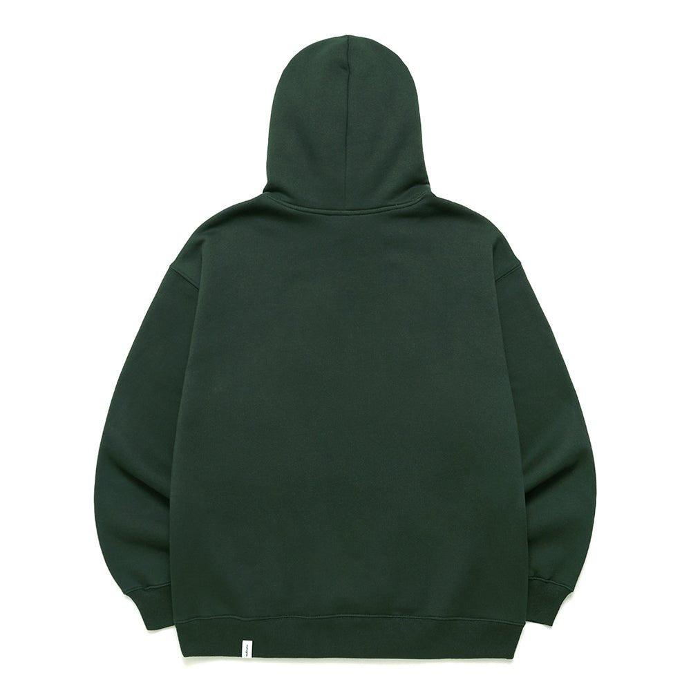 [MAHAGRID] [人気] COLLEGE LOGO HOODIE GREEN - コクモト KOCUMOTO