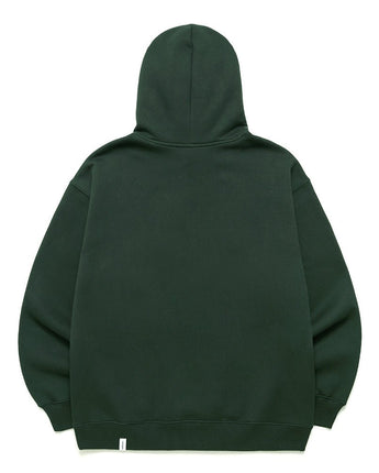 [MAHAGRID] [人気] COLLEGE LOGO HOODIE GREEN - コクモト KOCUMOTO