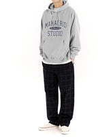 [MAHAGRID] [人気] COLLEGE LOGO HOODIE GREY - コクモト KOCUMOTO