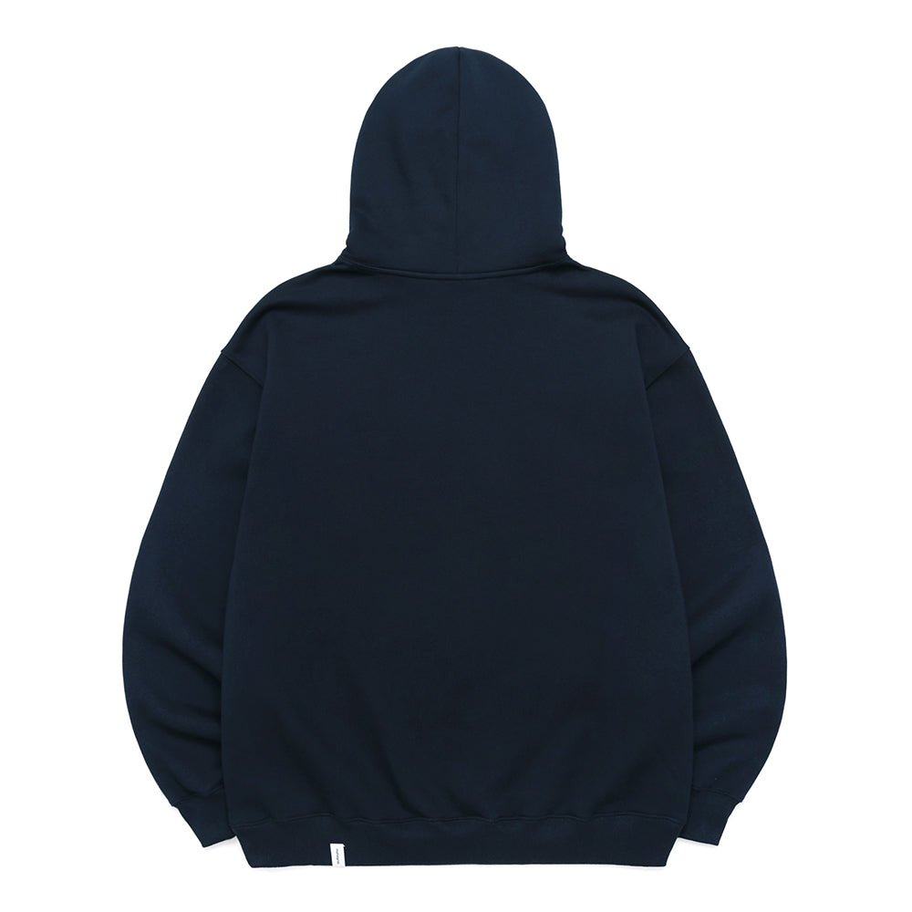 [MAHAGRID] [人気] COLLEGE LOGO HOODIE NAVY - コクモト KOCUMOTO