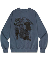 [MAHAGRID] [人気] DON’T PANIC PIGMENT SWEATSHIRT NAVY - コクモト KOCUMOTO