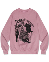 [MAHAGRID] [人気] DON’T PANIC PIGMENT SWEATSHIRT PINK - コクモト KOCUMOTO