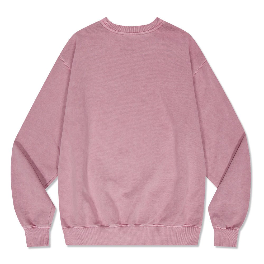 [MAHAGRID] [人気] DON’T PANIC PIGMENT SWEATSHIRT PINK - コクモト KOCUMOTO