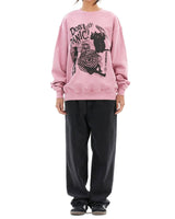 [MAHAGRID] [人気] DON’T PANIC PIGMENT SWEATSHIRT PINK - コクモト KOCUMOTO