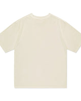 [MAHAGRID] DON’T PANIC PIGMENT TEE BEIGE - コクモト KOCUMOTO