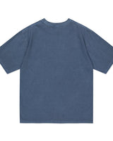 [MAHAGRID] DON’T PANIC PIGMENT TEE NAVY - コクモト KOCUMOTO