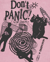 [MAHAGRID] DON’T PANIC PIGMENT TEE PINK - コクモト KOCUMOTO