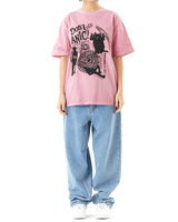 [MAHAGRID] DON’T PANIC PIGMENT TEE PINK - コクモト KOCUMOTO