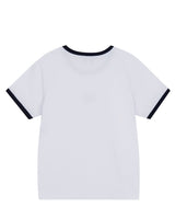 [MARITHE FRANCOIS GIRBAUD] [韓国クロップTシャツ] W CLASSIC LOGO RINGER TEE white - コクモト KOCUMOTO