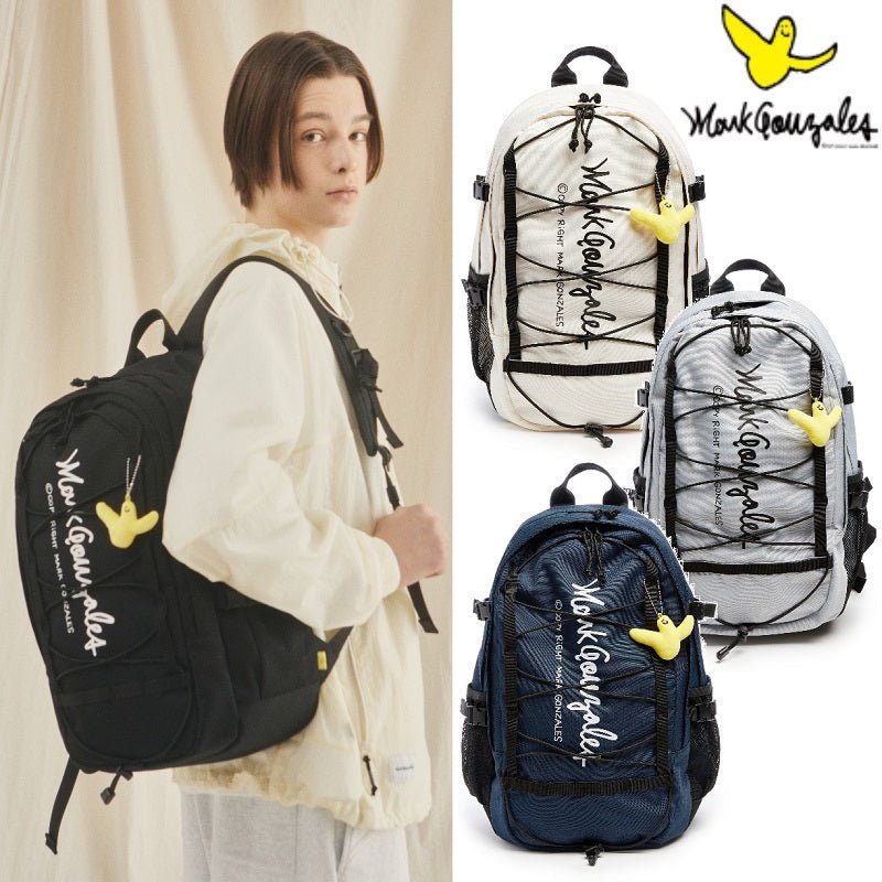 [MARK GONZALES] Street Backpack 4色 30L 新商品 デイリーバッグ 学生 - コクモト KOCUMOTO