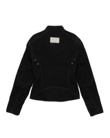 [MATIN KIM] 23 F/W COTTON BIKER JUMPER IN BLACK - コクモト KOCUMOTO