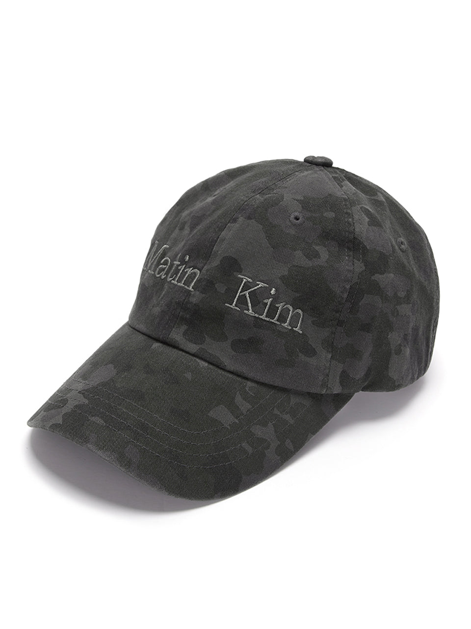 [MATIN KIM] 23 F/W MATIN CAMOUFLAGE CAP IN CHARCOAL - コクモト KOCUMOTO