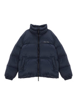 [MATIN KIM] 23F/W HIGH NECK CLASSIC PUFFER DOWN JUMPER IN NAVY - コクモト KOCUMOTO