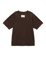 [MATIN KIM] 23F/W MATIN NOSTALGIC LETTERING TOP IN BROWN - コクモト KOCUMOTO