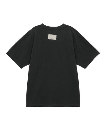 [MATIN KIM] 23F/W MATIN NOSTALGIC LETTERING TOP IN CHARCOAL - コクモト KOCUMOTO