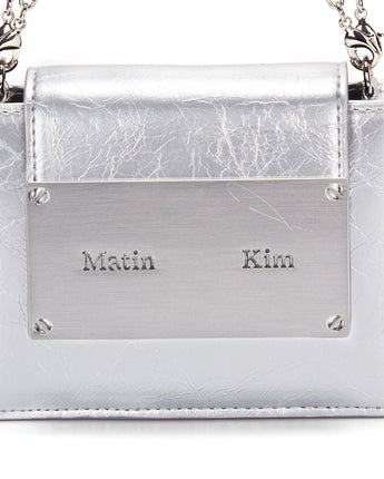 [MATIN KIM] ACCORDION MINI BAG IN SILVER (MK2279BG030M0SV) 女性バッグ ミニバッグ - コクモト KOCUMOTO