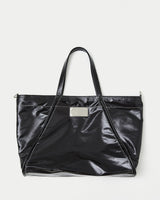 [MATIN KIM] [韓国人気] BIG COATING TOTE BAG IN BLACK - コクモト KOCUMOTO