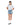 [MATIN KIM] [韓国人気] CROCHET HALF ZIP UP KNIT TOP IN SKY - コクモト KOCUMOTO