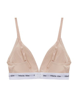 [MATIN KIM] [韓国人気] LOGO BAND TRIANGLE BRA IN BEIGE - コクモト KOCUMOTO