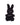 [MATIN KIM] [韓国人気] MATIN BLACK BUNNY TOY KEYRING IN BLACK - コクモト KOCUMOTO