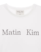 [MATIN KIM] [韓国人気] MATIN LOGO CROP TOP IN 7色 - コクモト KOCUMOTO