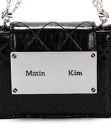 [MATIN KIM] [人気ミニバッグ] QUILTING ACCORDION MINI BAG IN BLACK - コクモト KOCUMOTO