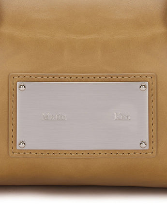 MATIN KIM] VINTAGE LEATHER MINI BOSTON BAG IN BEIGE - コクモト ...