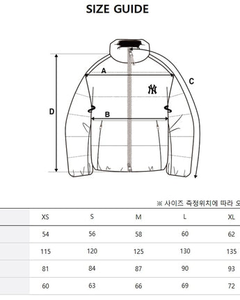 [MLB] Basic mega logo short padding NY (Black) _ (3ADJB0436-50BKS) - コクモト KOCUMOTO