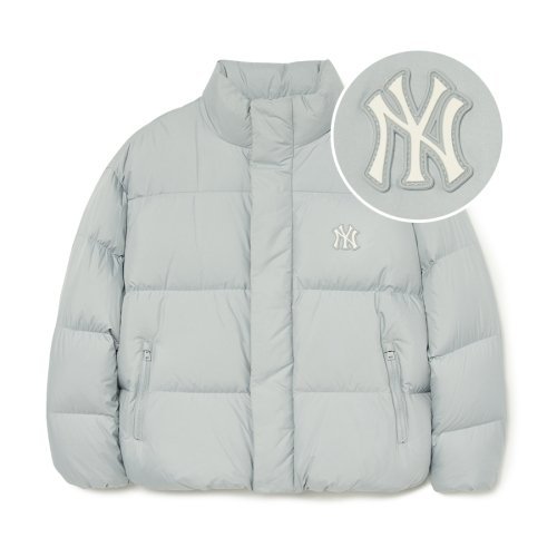 [MLB] Basic short padding NY (Grey) _ (3ADJB0736-50GRS) - コクモト KOCUMOTO