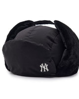 [MLB] EARFLAP TROOPER CAP_ NY (Black) (3AWMPC136-50BKS) かわいらしい帽子 防寒用品 - コクモト KOCUMOTO