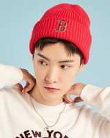 [MLB] New Jelly Beanie _ B (Red) ビーニー 男女共用 カップルアイテム ストリートファッション - コクモト KOCUMOTO